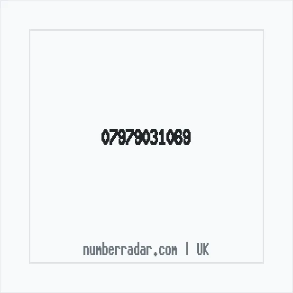Reverse number check for +44 7979 031069 — who called me?