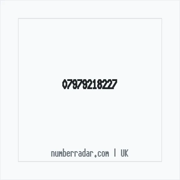 Reverse number check for +44 7979 218227 — who called me?