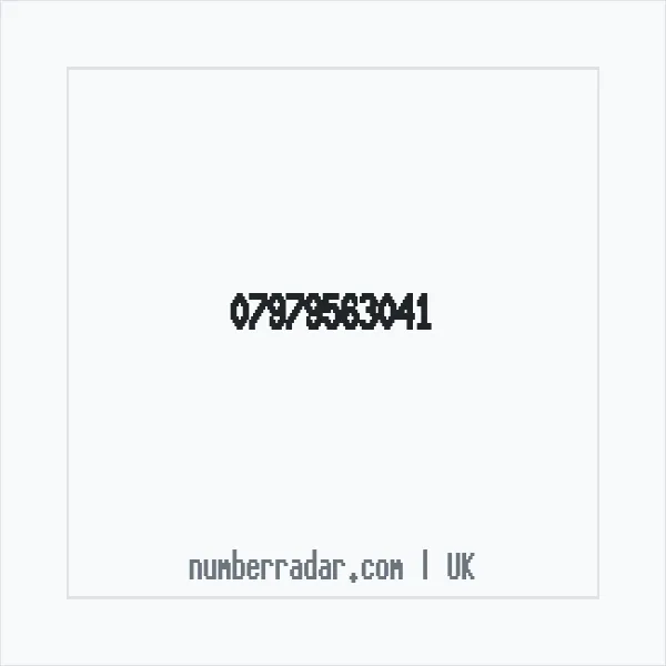 Reverse number check for +44 7979 563041 — who called me?