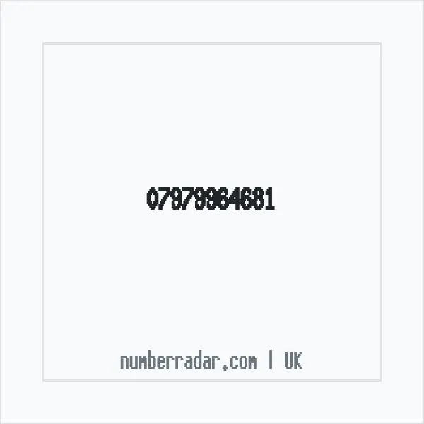 Reverse number check for +44 7979 964681 — who called me?