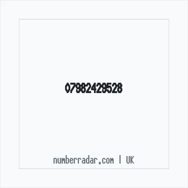 Reverse number check for +44 7982 429528 — who called me?