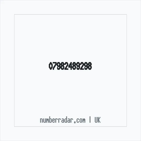 Reverse number check for +44 7982 489298 — who called me?