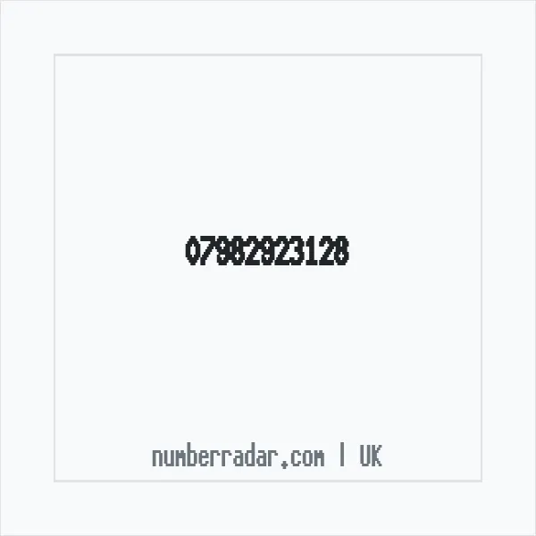 Reverse number check for +44 7982 923128 — who called me?