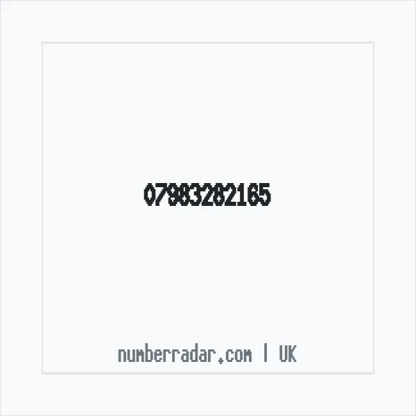 Reverse number check for +44 7983 282165 — who called me?