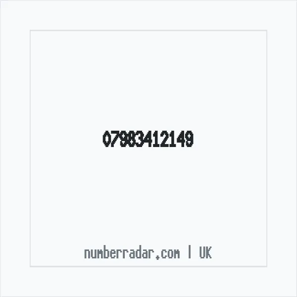 Reverse number check for +44 7983 412149 — who called me?
