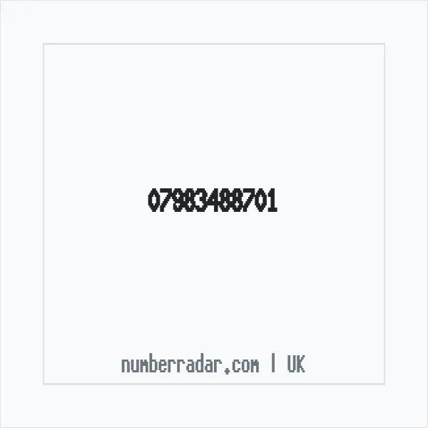Reverse number check for +44 7983 488701 — who called me?