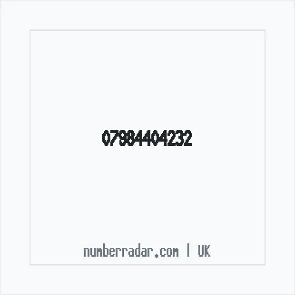 Reverse number check for +44 7984 404232 — who called me?