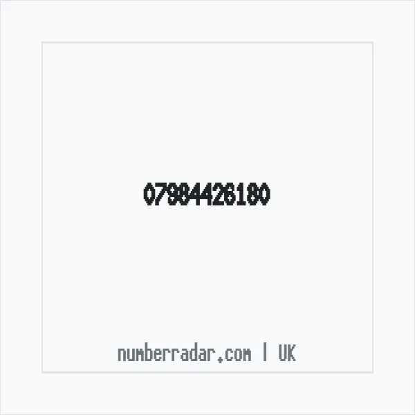 Reverse number check for +44 7984 426180 — who called me?