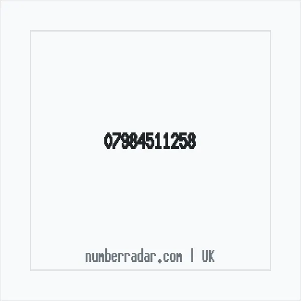 Reverse number check for +44 7984 511258 — who called me?