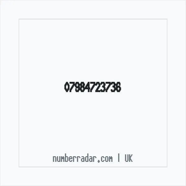 Reverse number check for +44 7984 723736 — who called me?