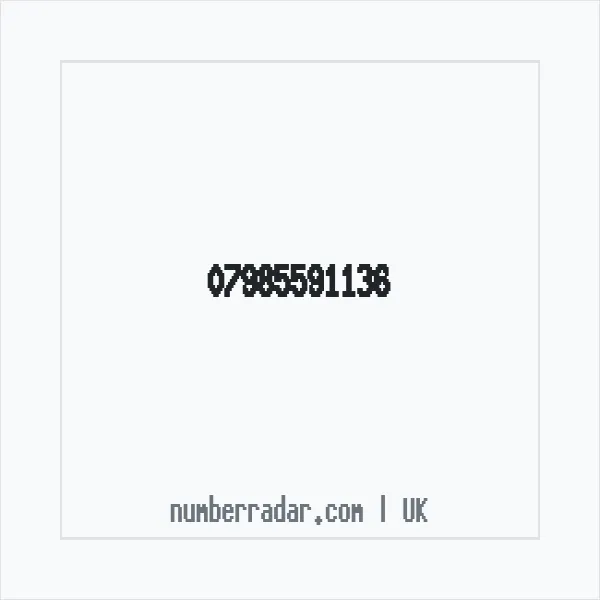 Reverse number check for +44 7985 591136 — who called me?