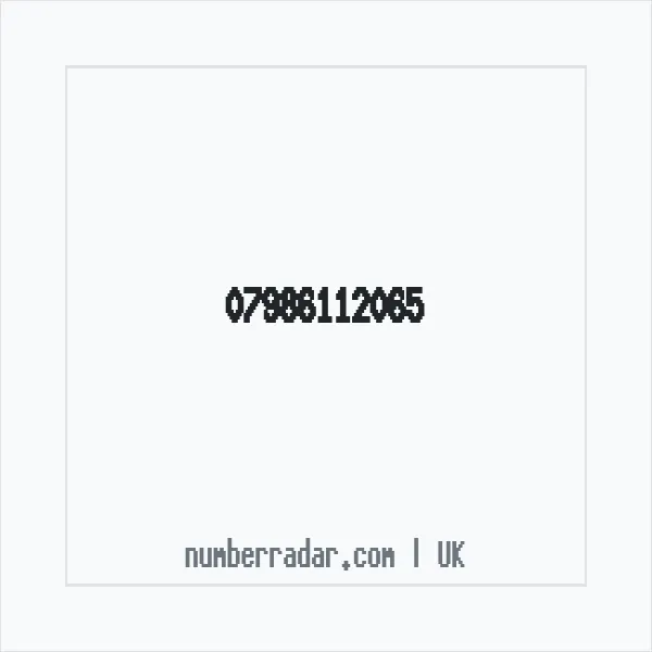 Reverse number check for +44 7986 112065 — who called me?