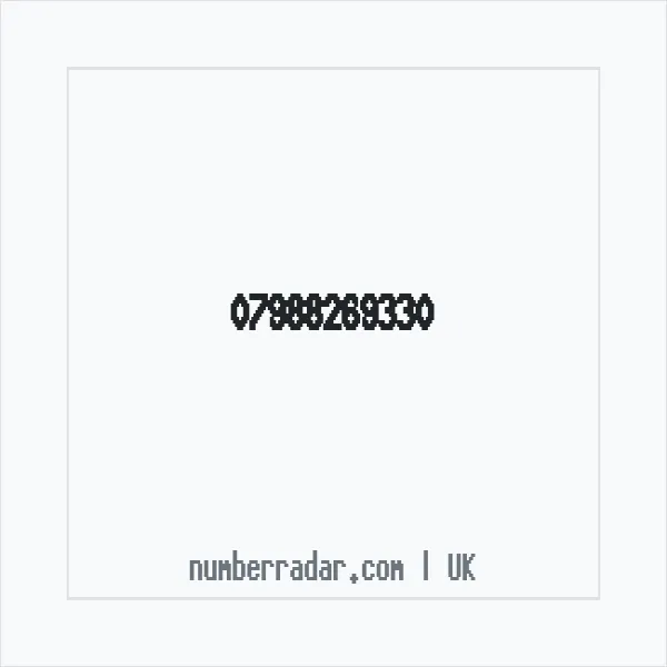 Reverse number check for +44 7988 269330 — who called me?