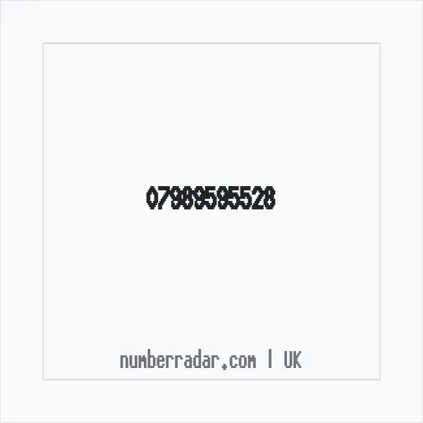 Reverse number check for +44 7989 595528 — who called me?