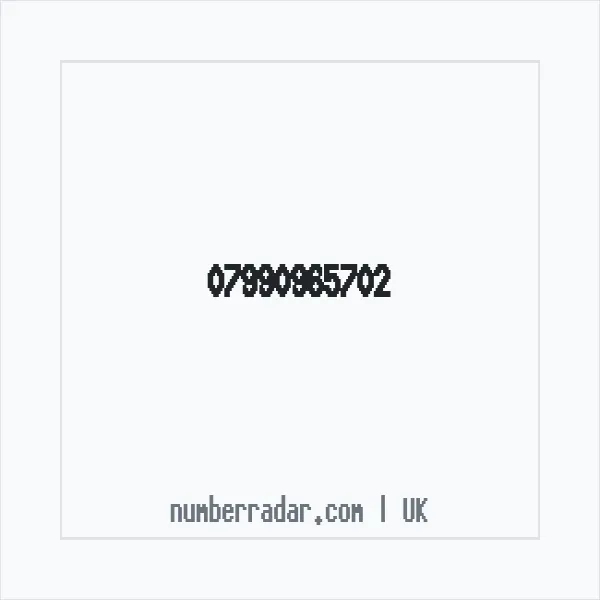 Reverse number check for +44 7990 965702 — who called me?