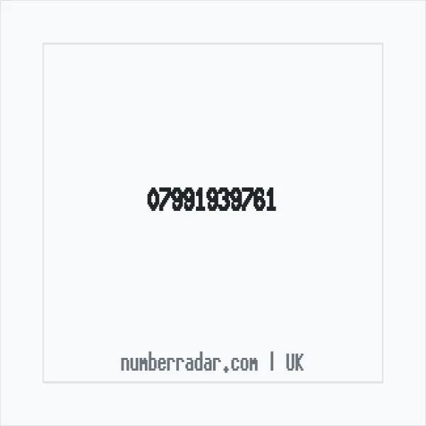 Reverse number check for +44 7991 939761 — who called me?