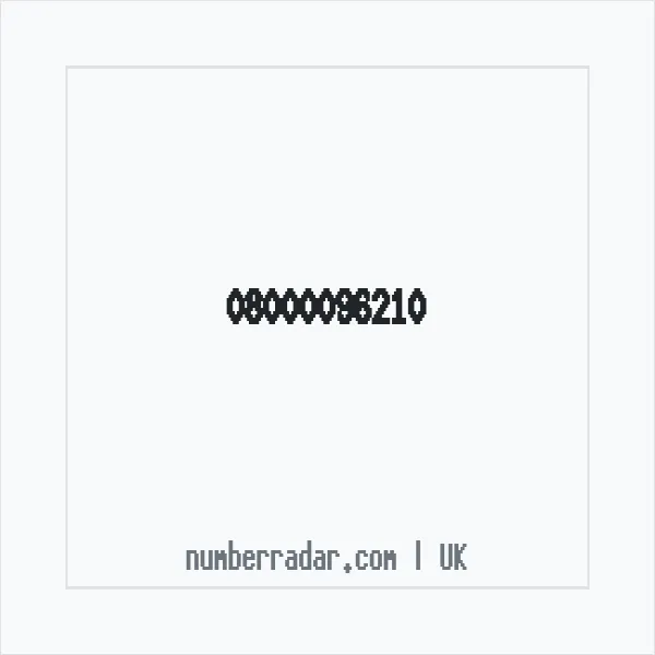 Reverse number check for +44 800 009 6210 — who called me?