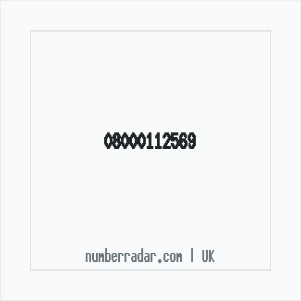 Reverse number check for +44 800 011 2569 — who called me?
