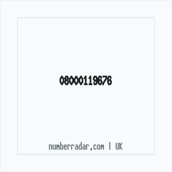 Reverse number check for +44 800 011 9676 — who called me?
