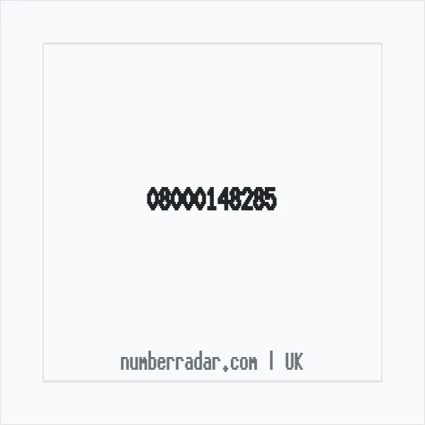 Reverse number check for +44 800 014 8285 — who called me?