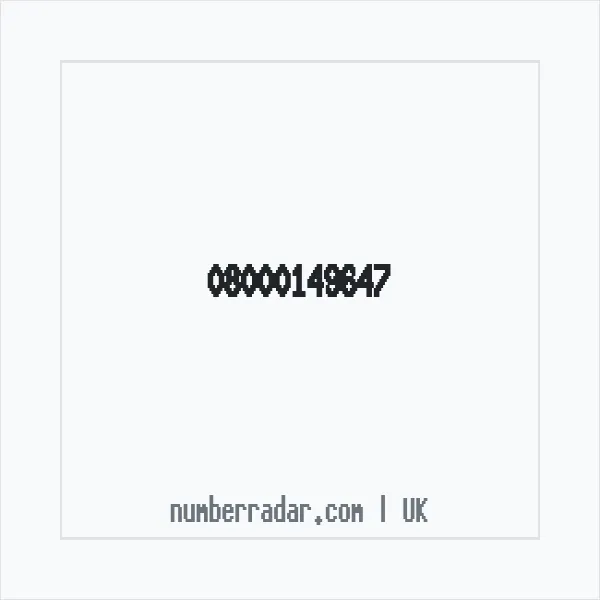 Reverse number check for +44 800 014 9647 — who called me?