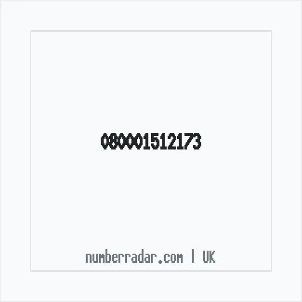 Reverse number check for +44 (8000) 151-217 — who called me?
