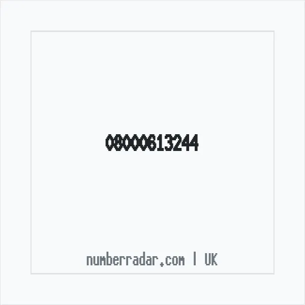 Reverse number check for +44 800 061 3244 — who called me?