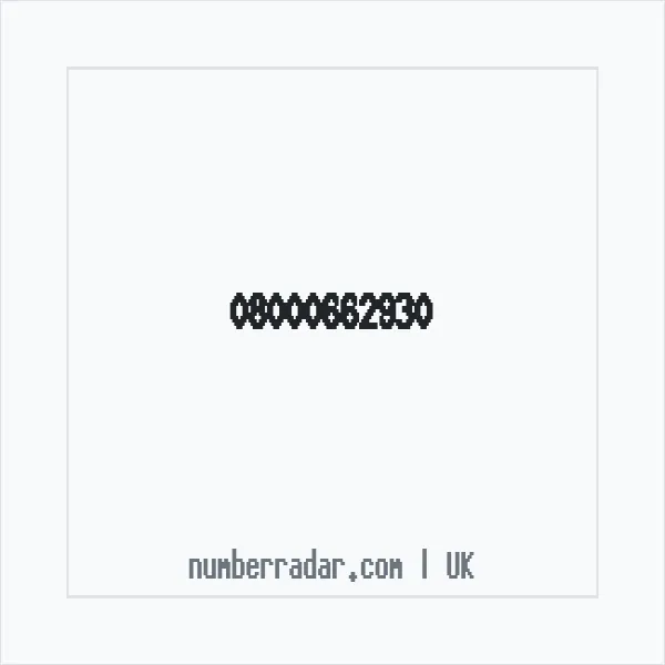 Reverse number check for +44 800 066 2930 — who called me?