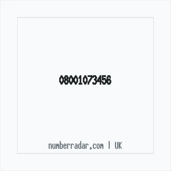 Reverse number check for +44 800 107 3456 — who called me?