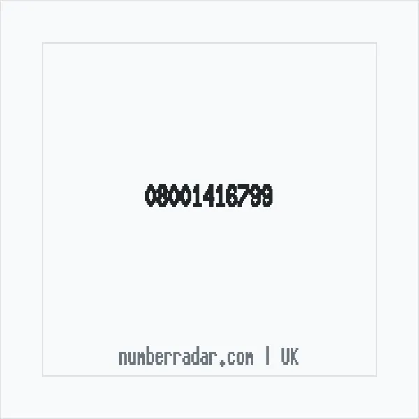 Reverse number check for +44 800 141 6799 — who called me?