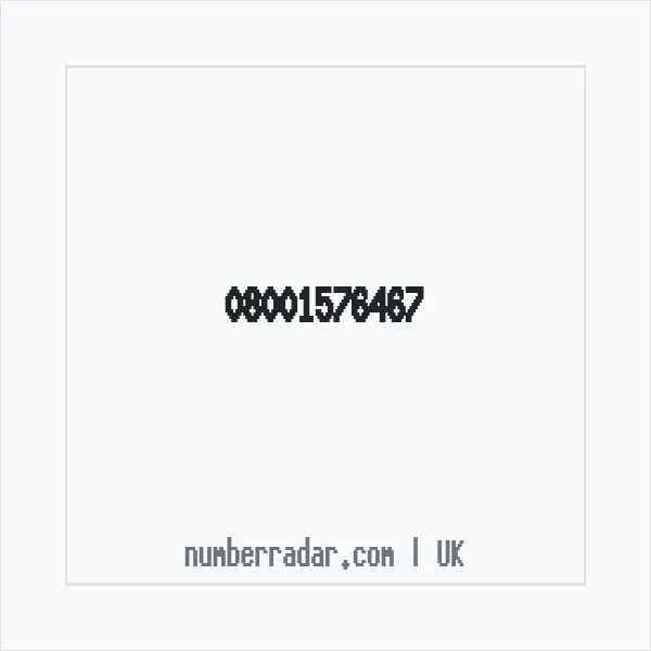 Reverse number check for +44 800 157 6467 — who called me?