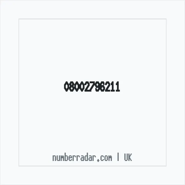 Reverse number check for +44 800 279 6211 — who called me?
