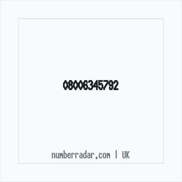 Reverse number check for +44 800 634 5792 — who called me?