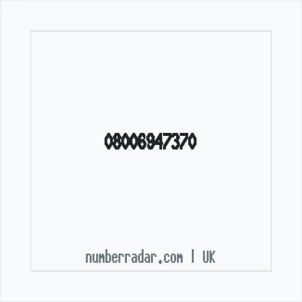 Reverse number check for +44 800 694 7370 — who called me?