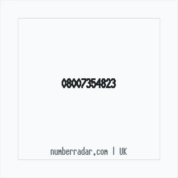 Reverse number check for +44 800 735 4823 — who called me?