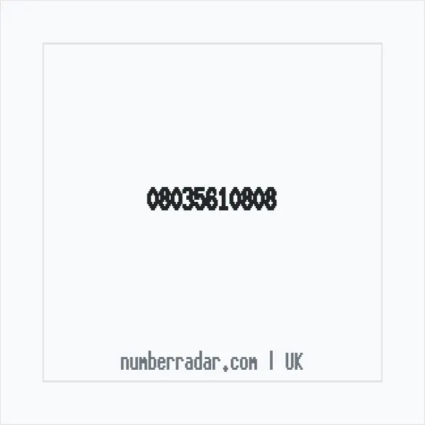 Reverse number check for +44 803 561 0808 — who called me?