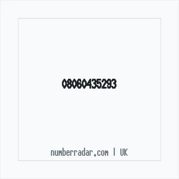 Reverse number check for +44 806 043 5293 — who called me?