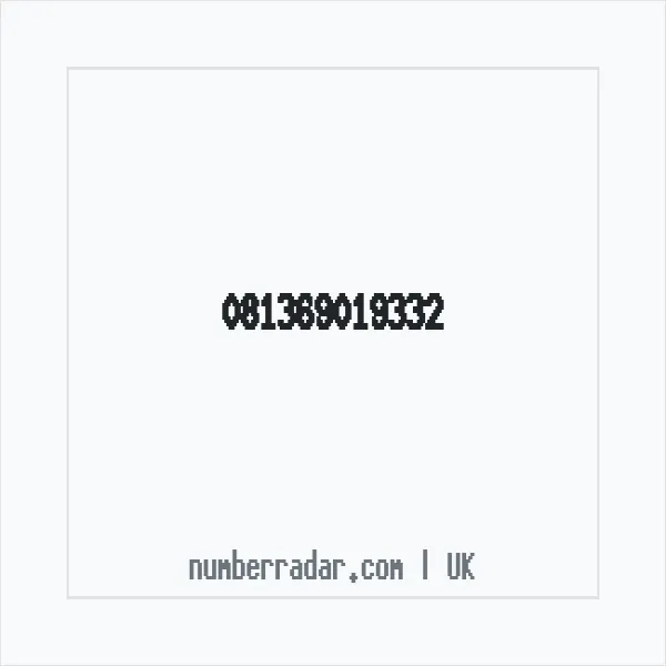 Reverse number check for +44 (8136) 901-933 — who called me?