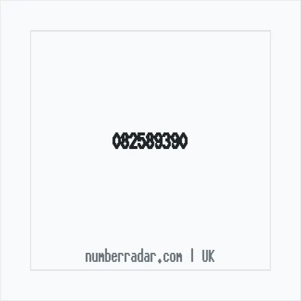 Reverse number check for +44 82589390 — who called me?
