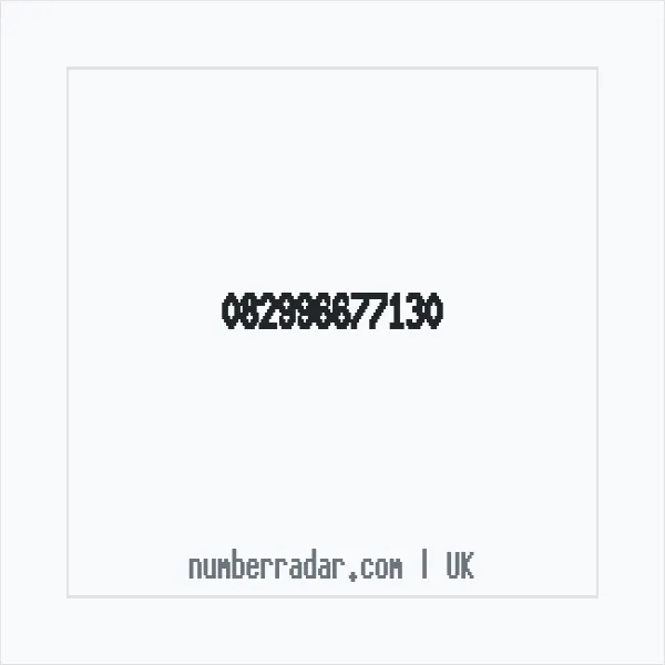 Reverse number check for +44 (8299) 667-713 — who called me?