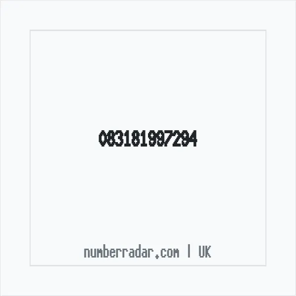 Reverse number check for +44 (8318) 199-729 — who called me?