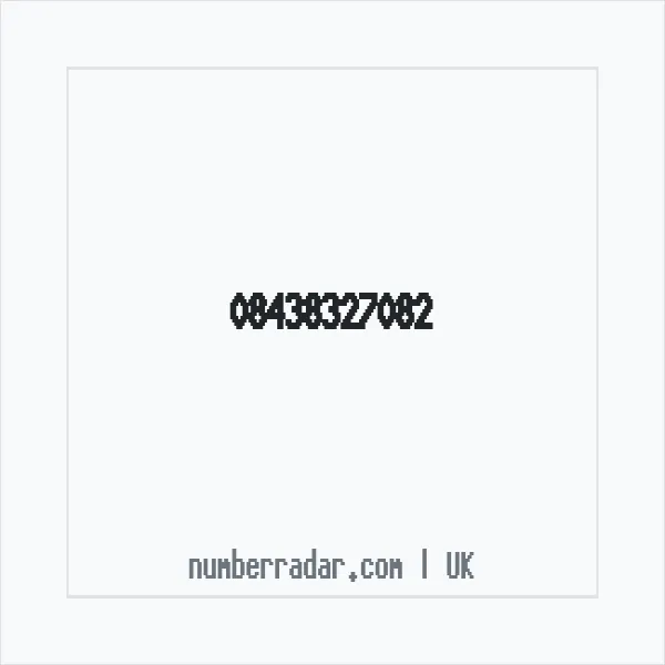 Reverse number check for +44 843 832 7082 — who called me?
