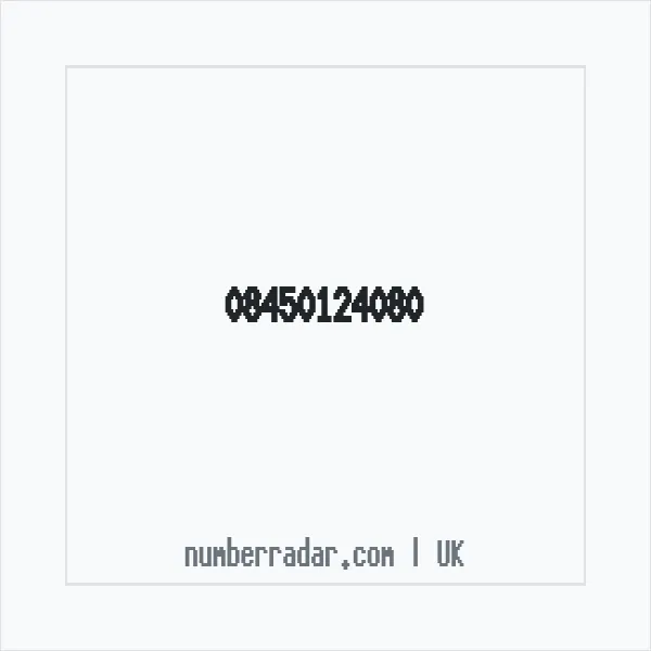 Reverse number check for +44 845 012 4080 — who called me?