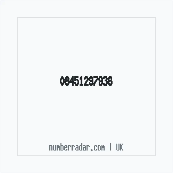 Reverse number check for +44 845 129 7936 — who called me?