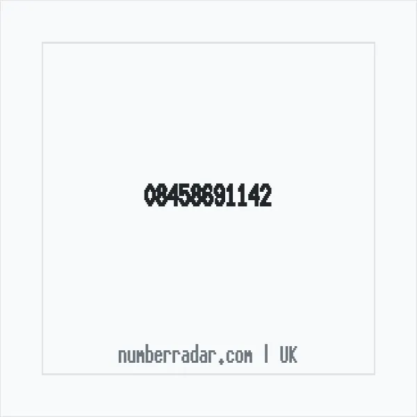 Reverse number check for +44 845 869 1142 — who called me?