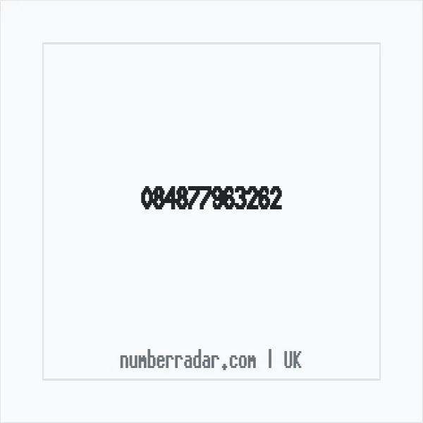 Reverse number check for +44 (8487) 796-326 — who called me?
