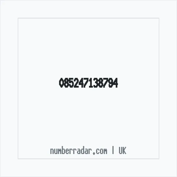 Reverse number check for +44 (8524) 713-879 — who called me?
