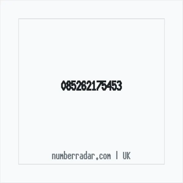 Reverse number check for +44 (8526) 217-545 — who called me?