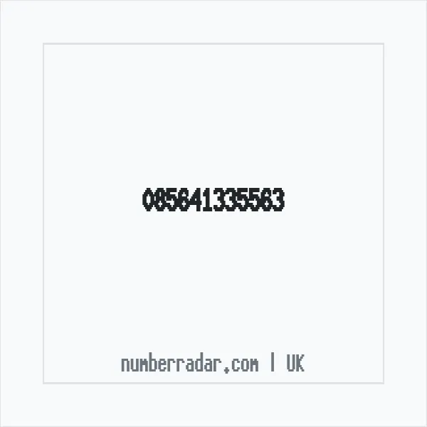 Reverse number check for +44 (8564) 133-556 — who called me?