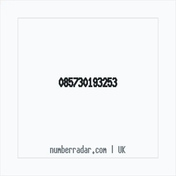 Reverse number check for +44 (8573) 019-325 — who called me?